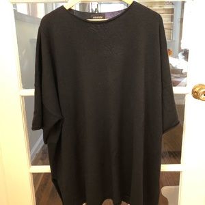 Eskandar poncho sweater